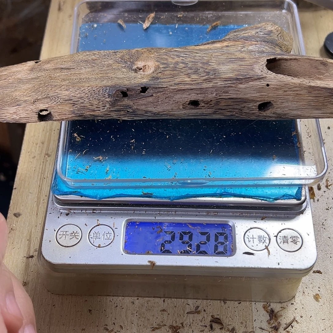 香料绿奇楠虫漏29克乌身