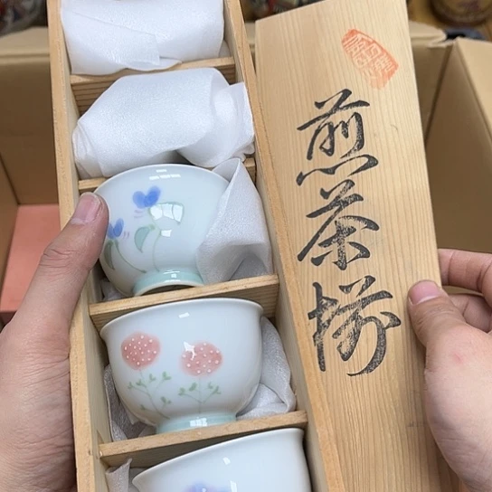 瓷片摆件工艺品瓷器摆件777