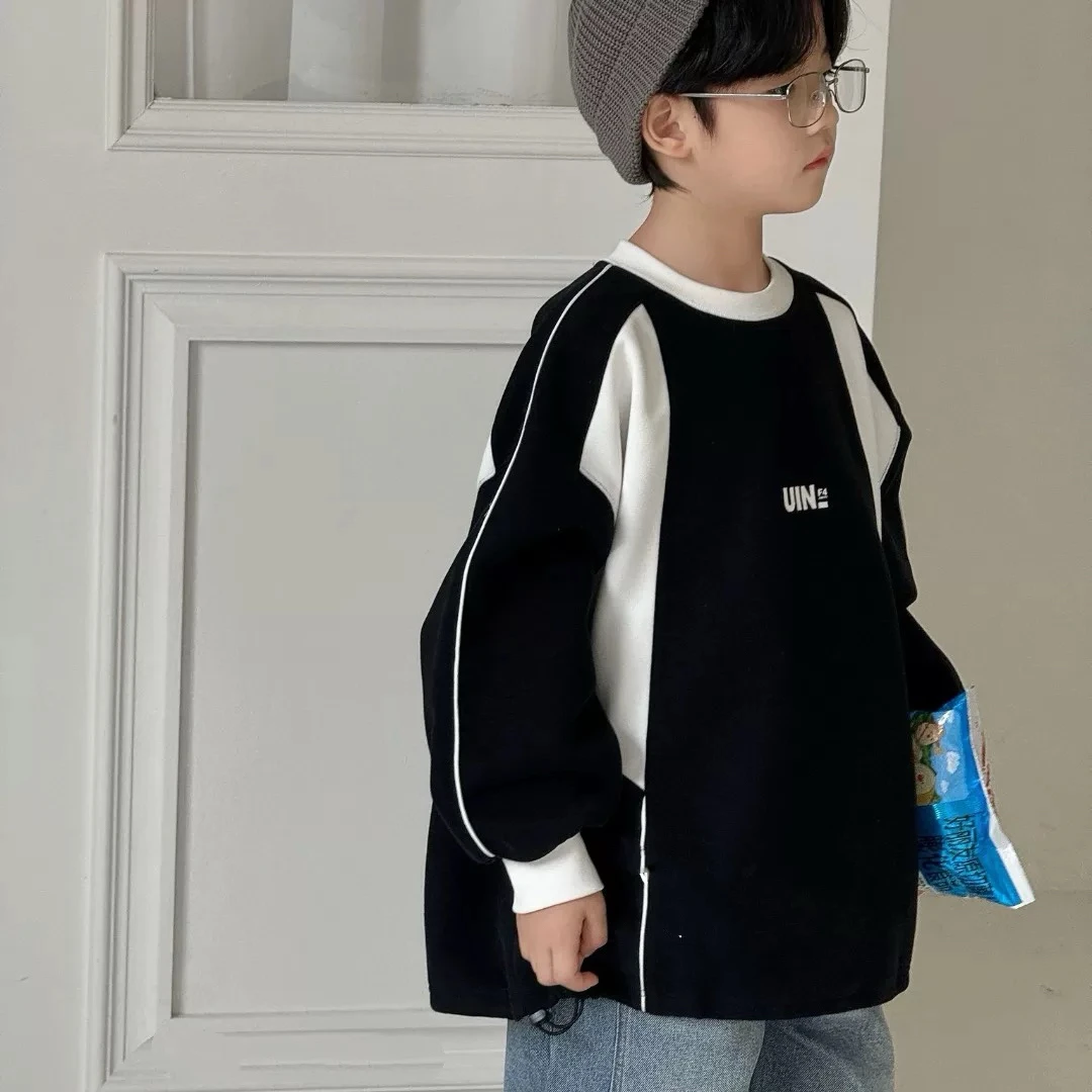 403-沫弛尔男大童加厚卫衣秋冬2025新品