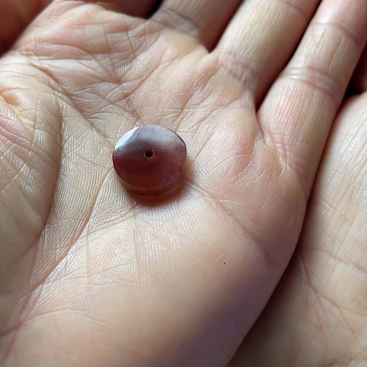 南红玛瑙隔片未镶嵌