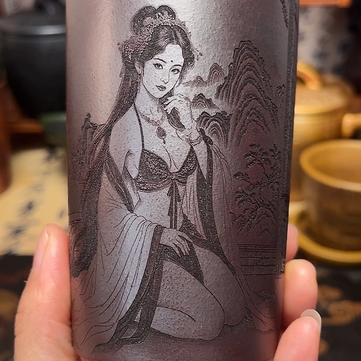 紫砂茶杯宜兴紫砂茶具正品