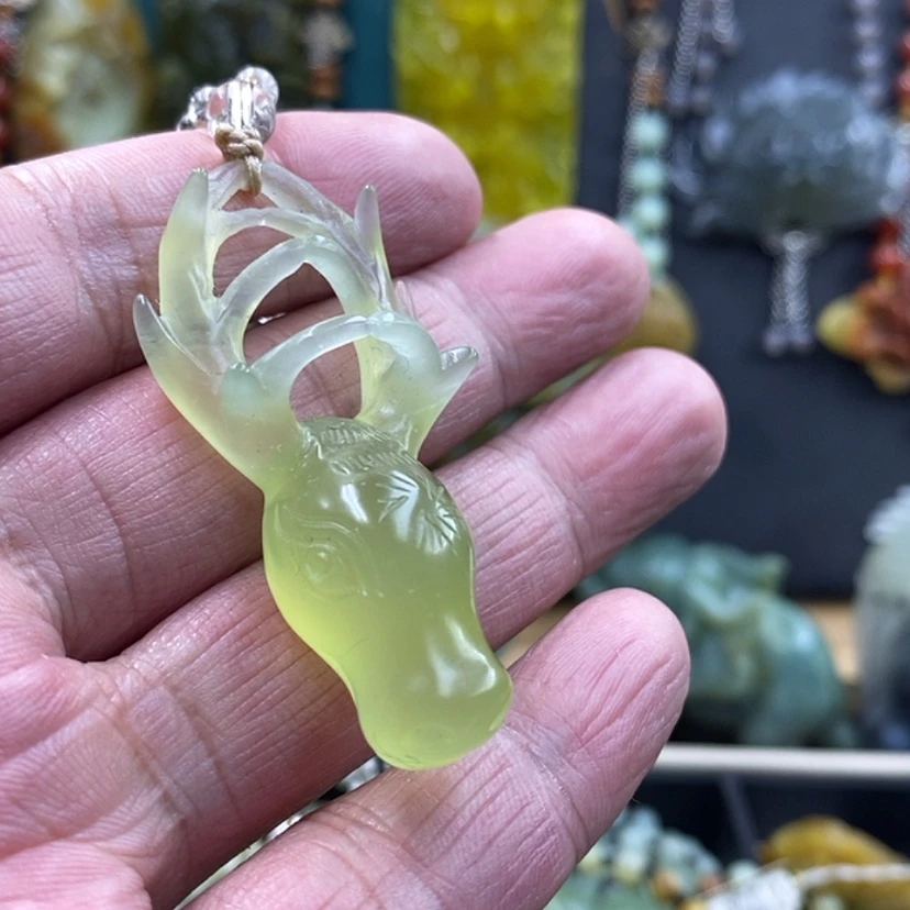 【闪购商品】未镶嵌岫玉吊坠