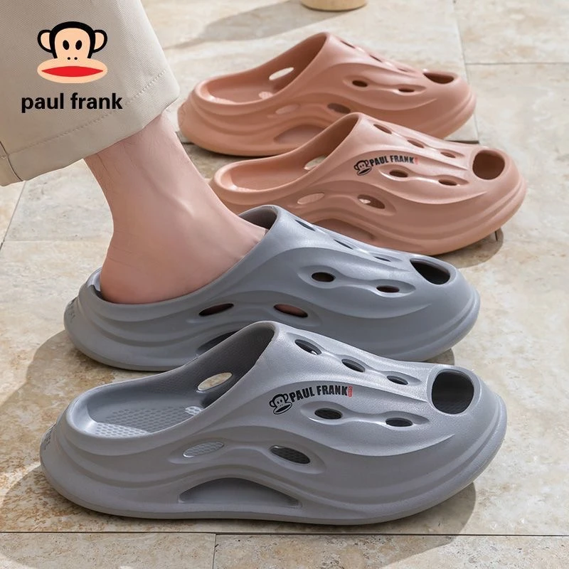 大嘴猴男士凉拖鞋EVA防滑镂空速干厚底轻便透气软底外穿运动凉拖