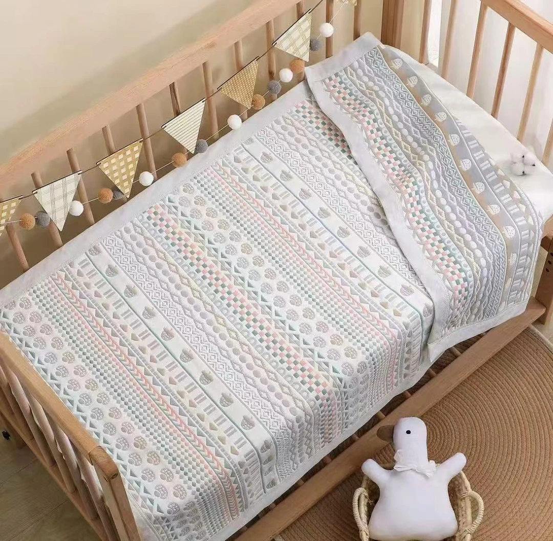 【坚果】60*100六层纱布软席缩水完55*95