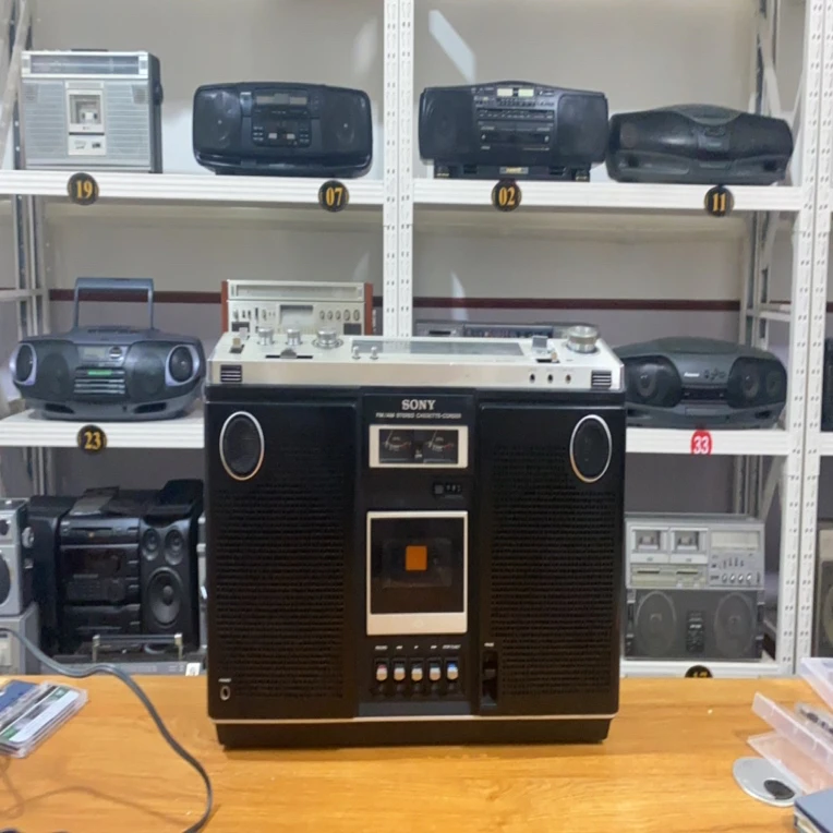 原装索尼6500单卡怀旧收录机一物一图桌面摆件