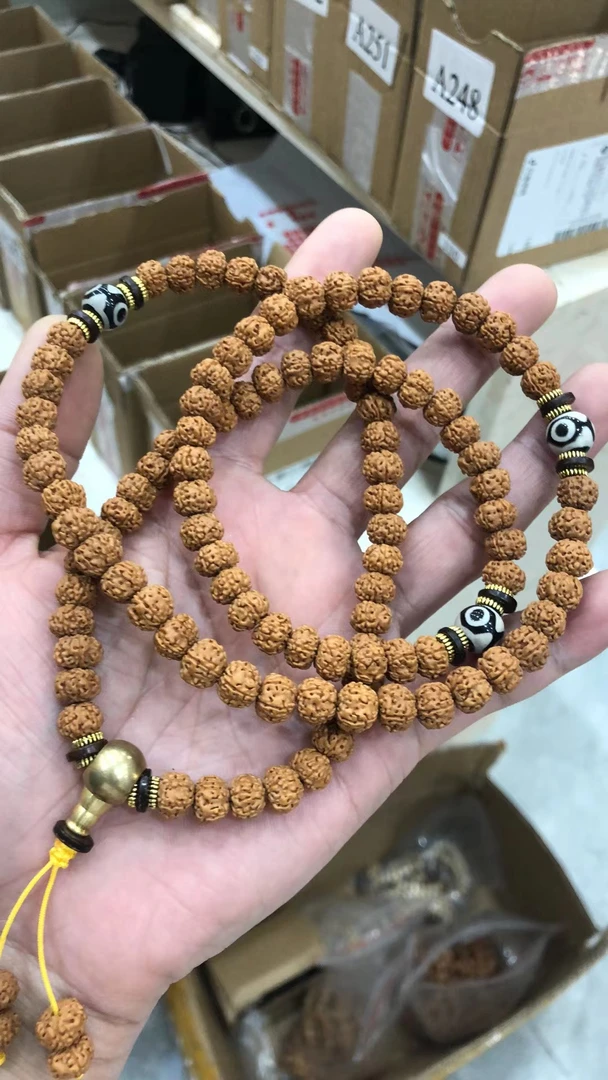 小金刚108颗卡9多圈手串 A131