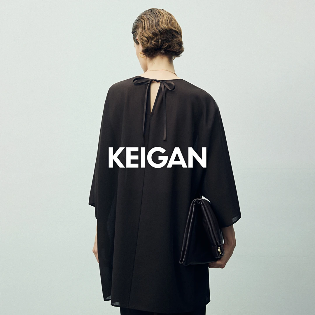 KEIGAN/开间轻透系带上衣开衩半裙休闲百搭夏季黑色宽松潮流暗黑