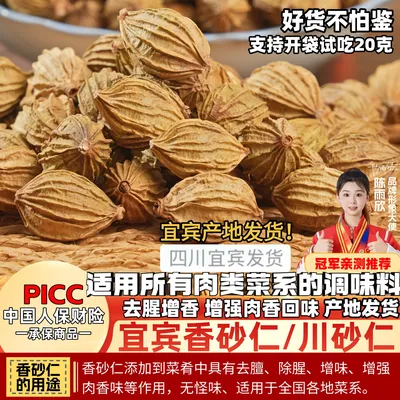 宜宾川砂仁香砂仁香料去腥解腻用于卤肉炒菜煲汤火锅的厨房调味料