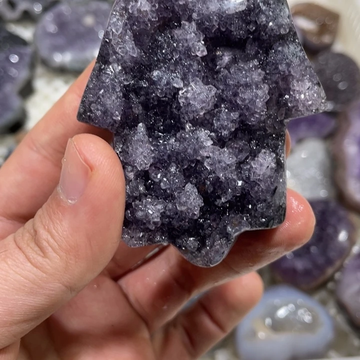 紫晶未镶嵌大型摆件（非配饰）