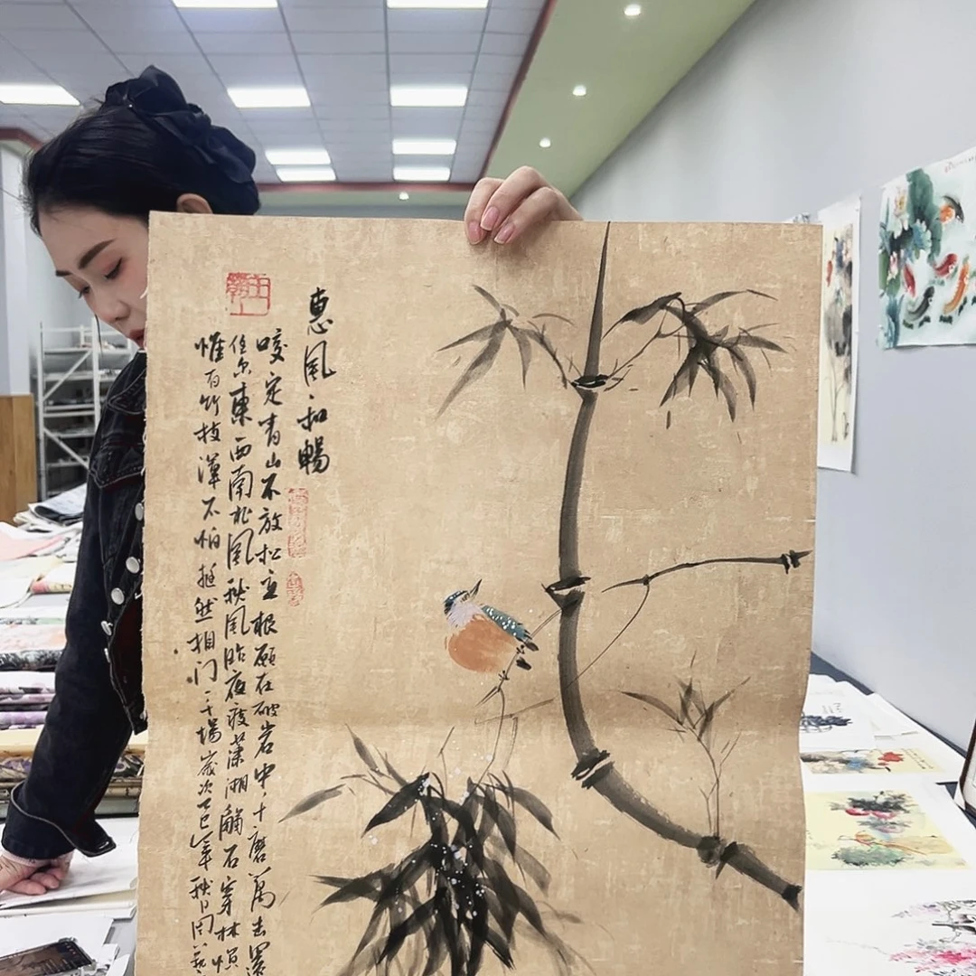 国画国画纯手绘作品
