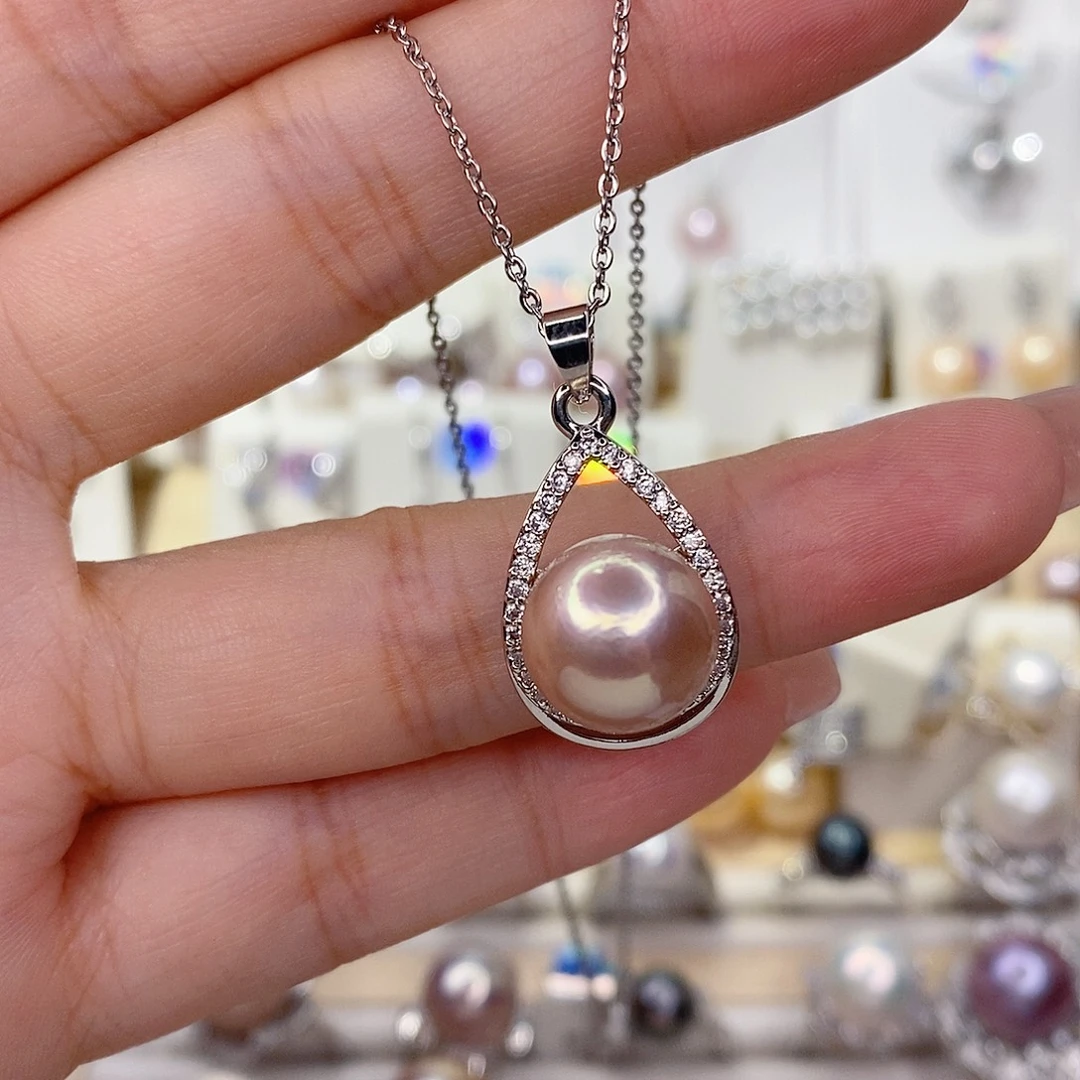 淡水珍珠吊坠(赠链)未镶嵌