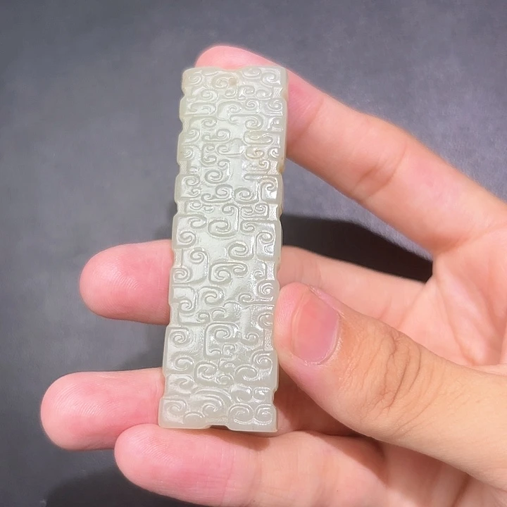 和田玉未镶嵌挂件速****哥