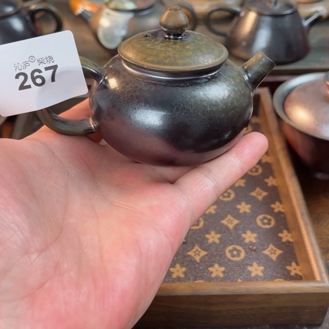 【闪购商品】星**坠沁庐柴窑古法柴烧手工茶具