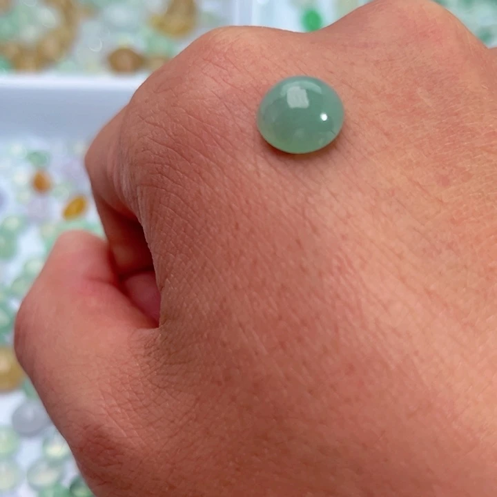 翡翠裸石缅甸A货翡翠