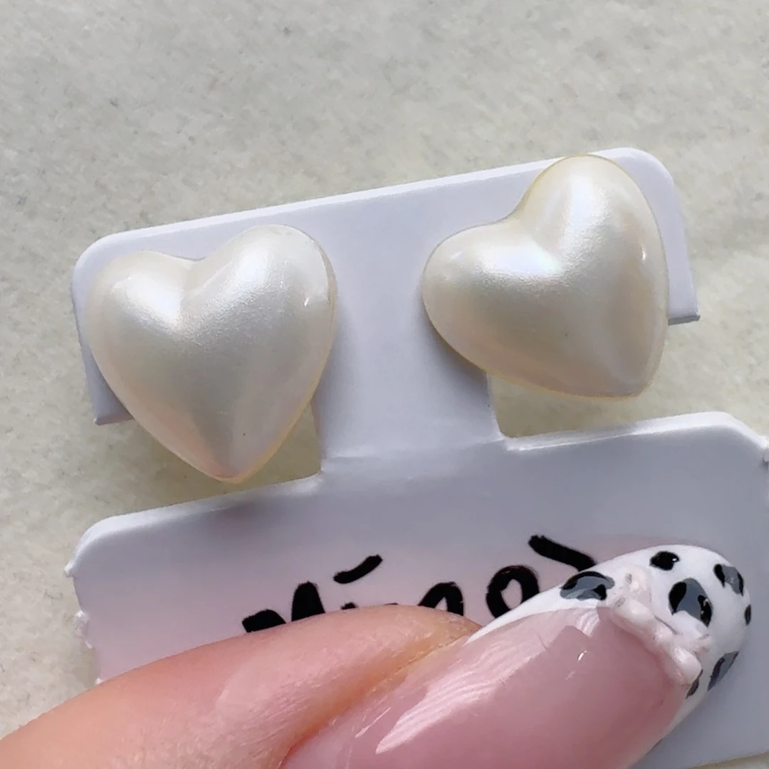 拼合珍珠（马贝珠）耳饰银S925镶嵌@@me002