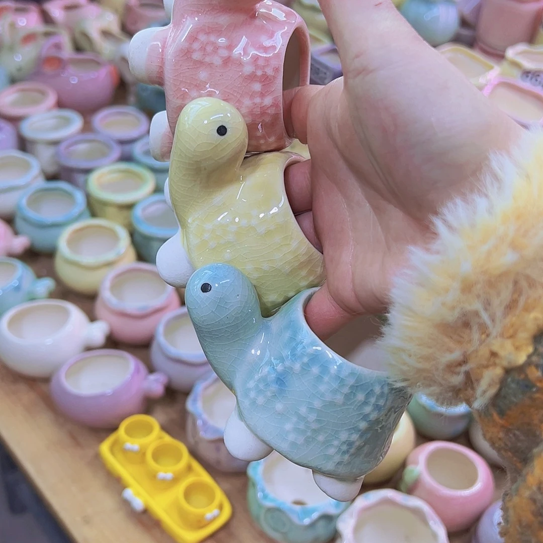 陶瓷花盆当场凑满12包邮