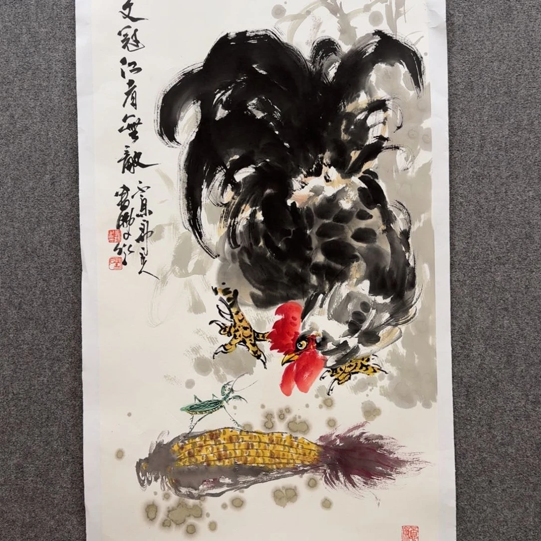 国画娄鹏老师手绘作品