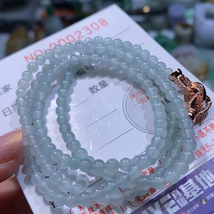 定制翡翠未镶嵌毛货