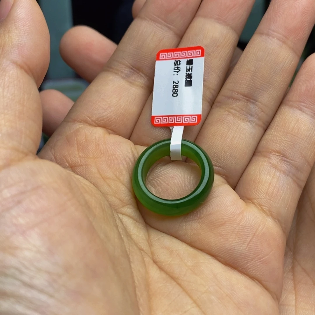 艺***诺和田玉未镶嵌戒圈