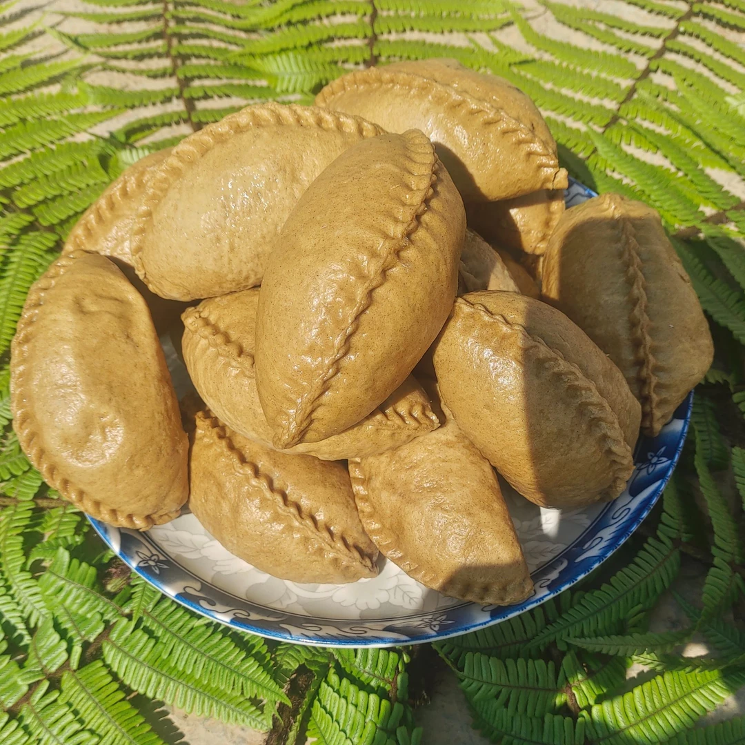 镇雄猪儿粑手工制作真空包装冰袋正宗无添加苦荞面酥麻包心