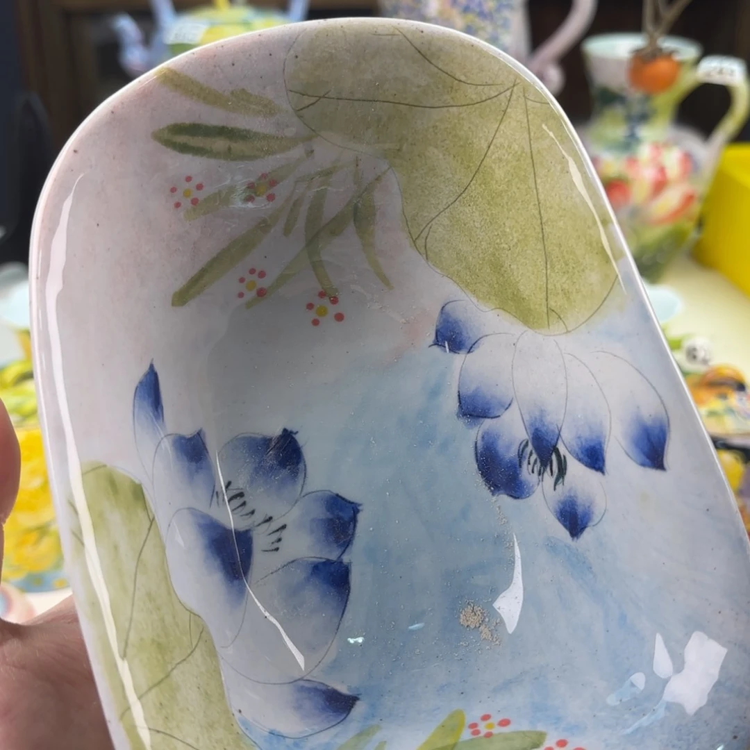 景德镇手绘高温釉下彩陶瓷茶具