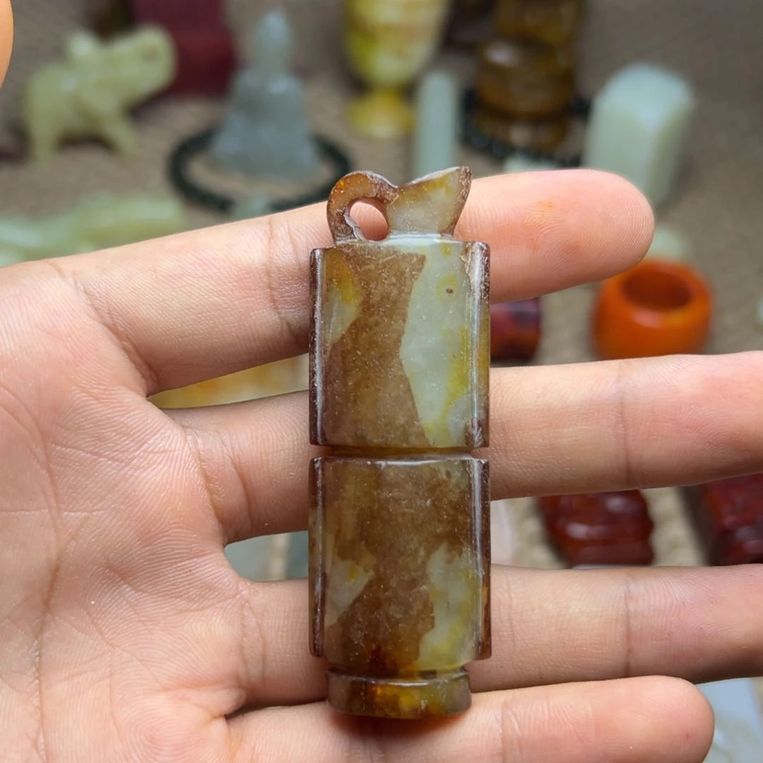 未镶嵌蛇纹石玉颈饰