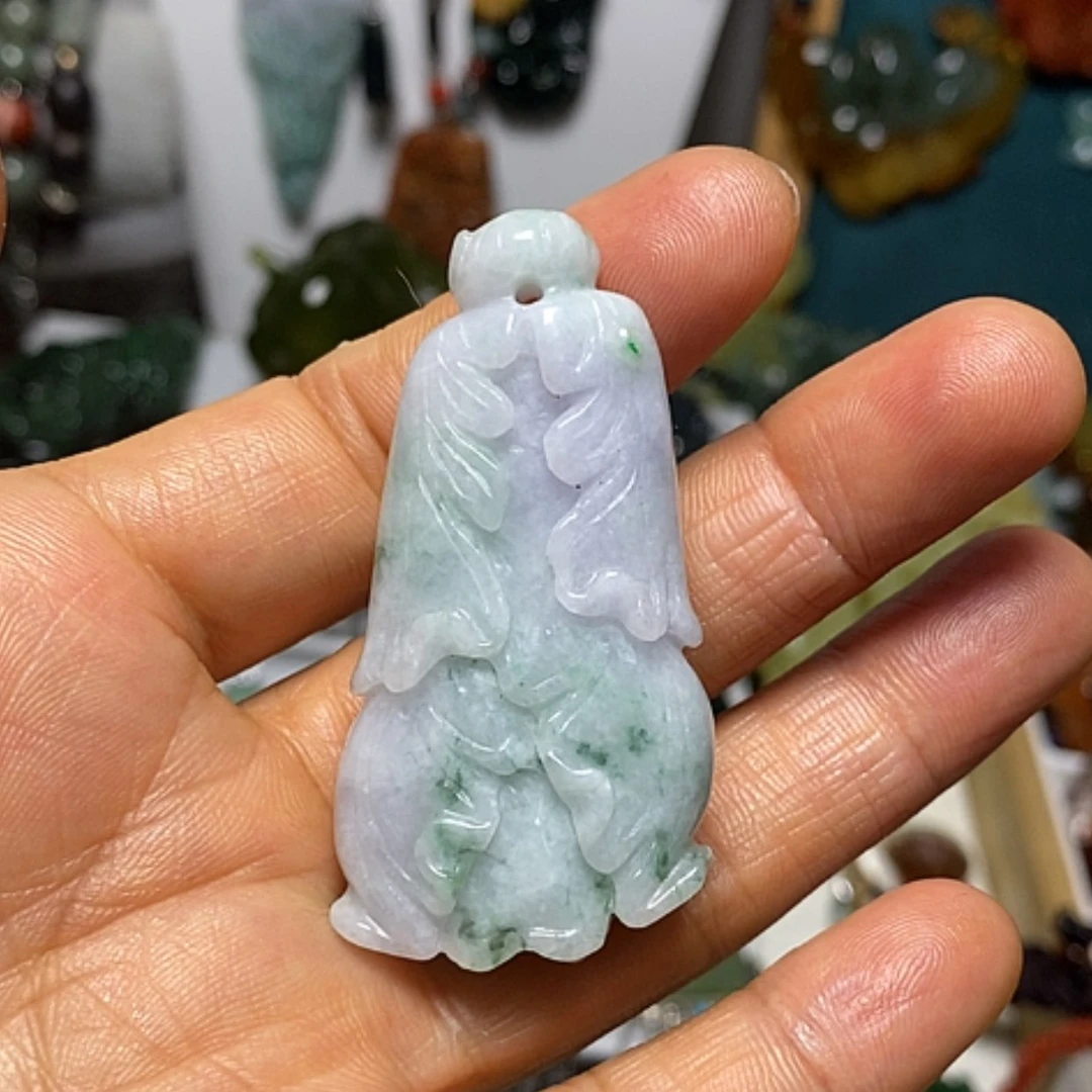 【闪购商品】翡翠未镶嵌吊坠(赠链)