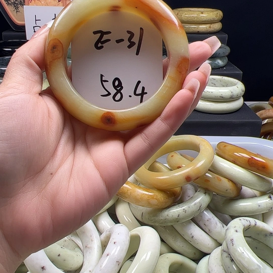 蛇纹石玉合金手镯