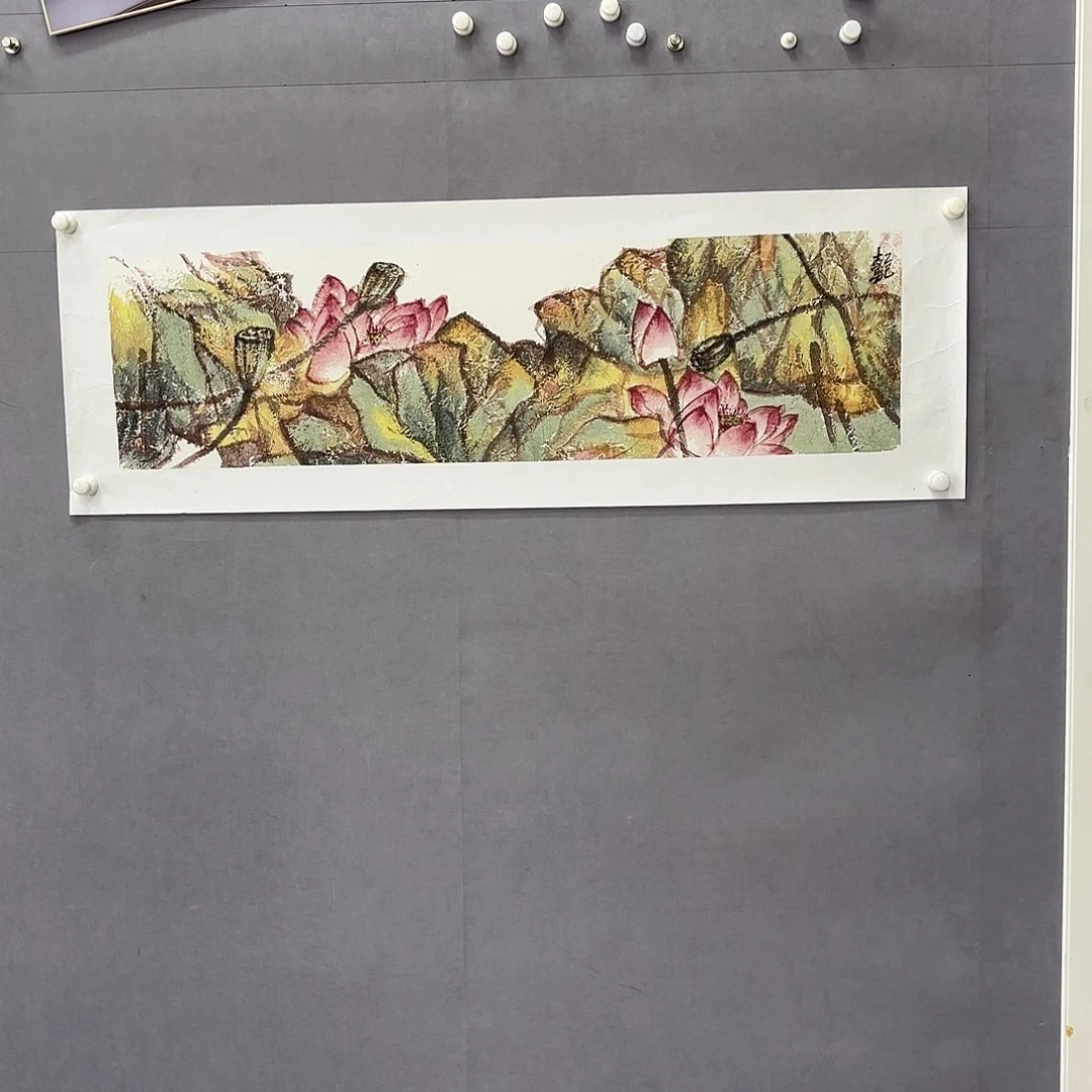 国画艺术家真人手绘