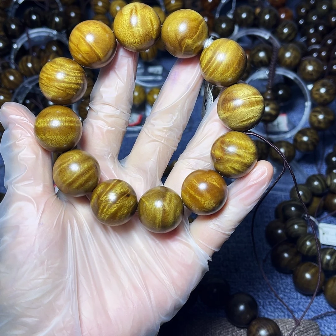 金丝楠手串/手链2.0小叶桢楠枯木闪电