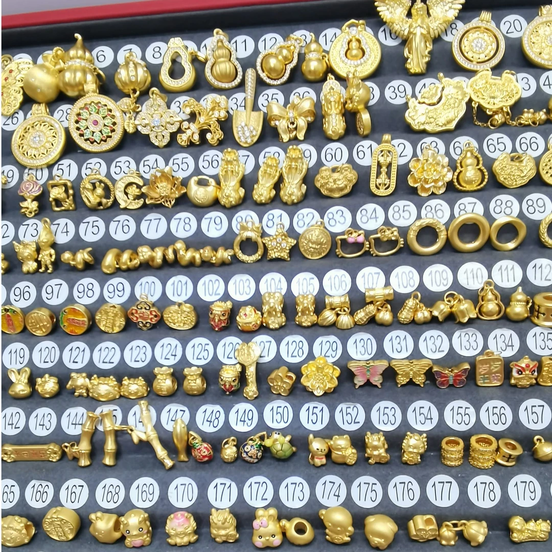 【直播链接】足金999转运珠蛇年新款转运珠