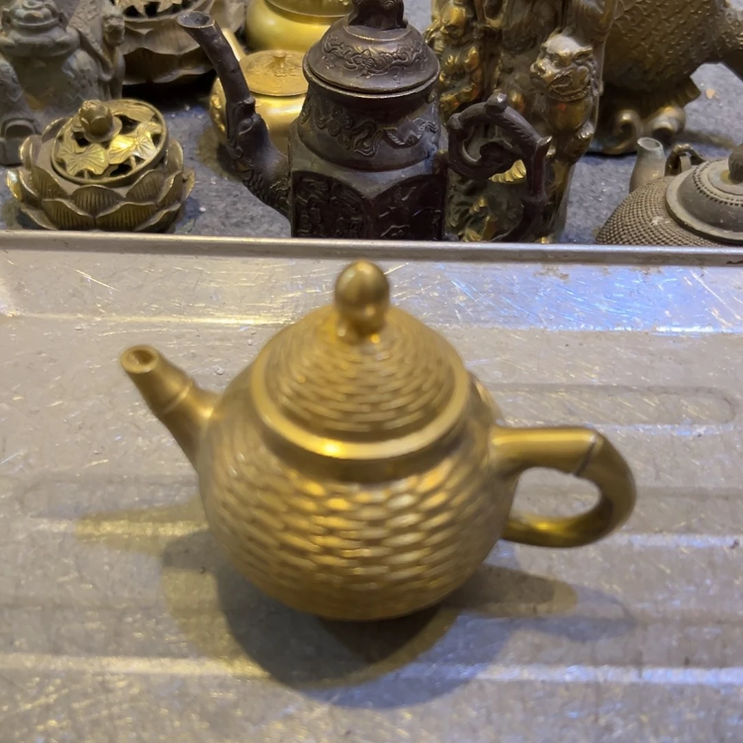 黄铜摆件，文房摆件工艺品