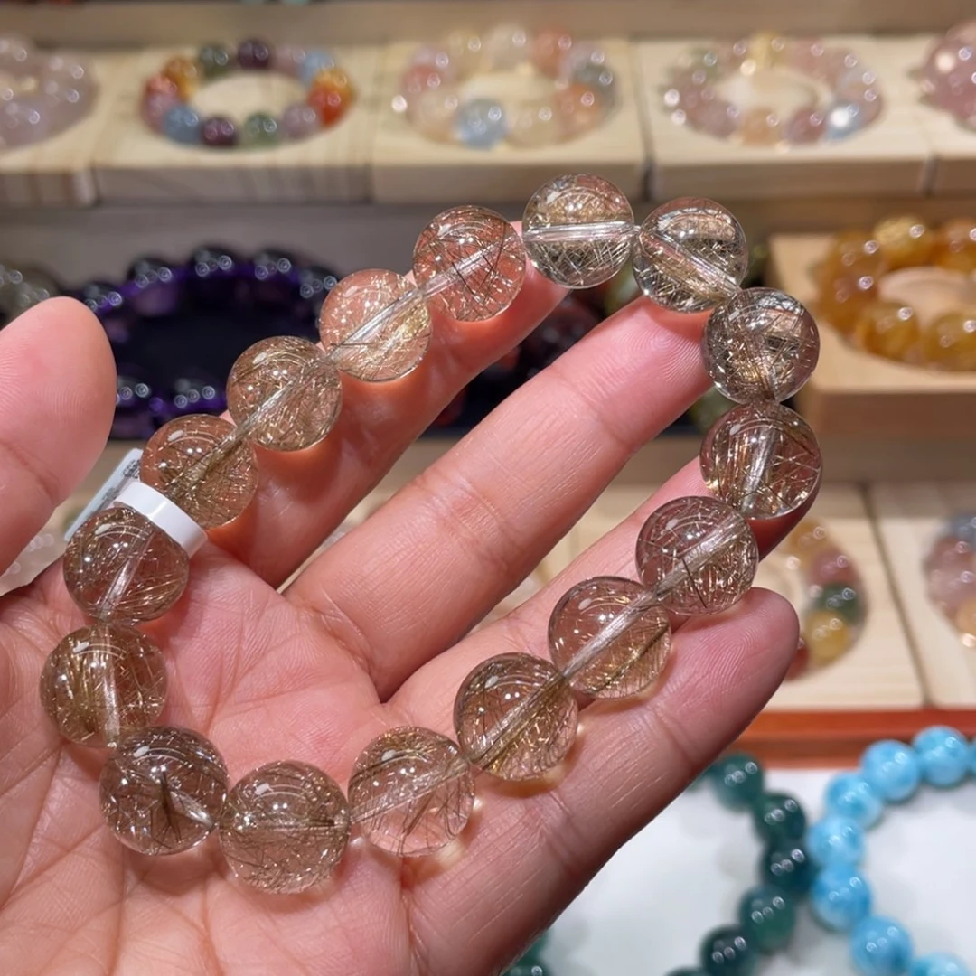 手链水晶未镶嵌发晶手链