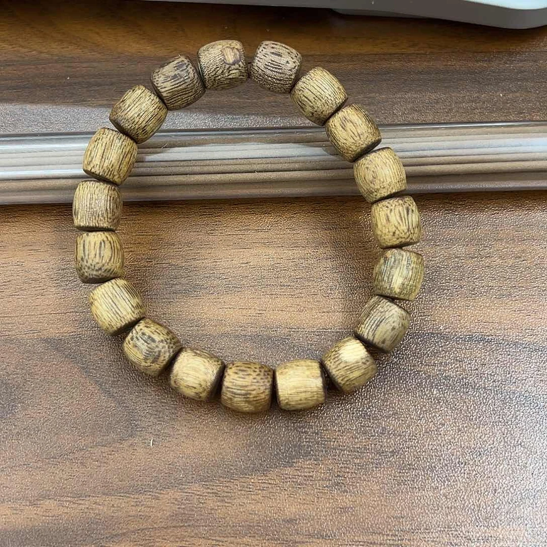 沉香沉香香囊沉香虎斑棋1.0鼓珠单圈多样性发一