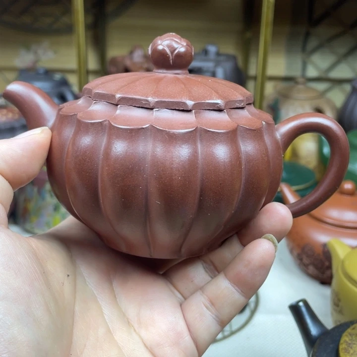 茶壶紫砂紫砂壶微微瑕，230cc