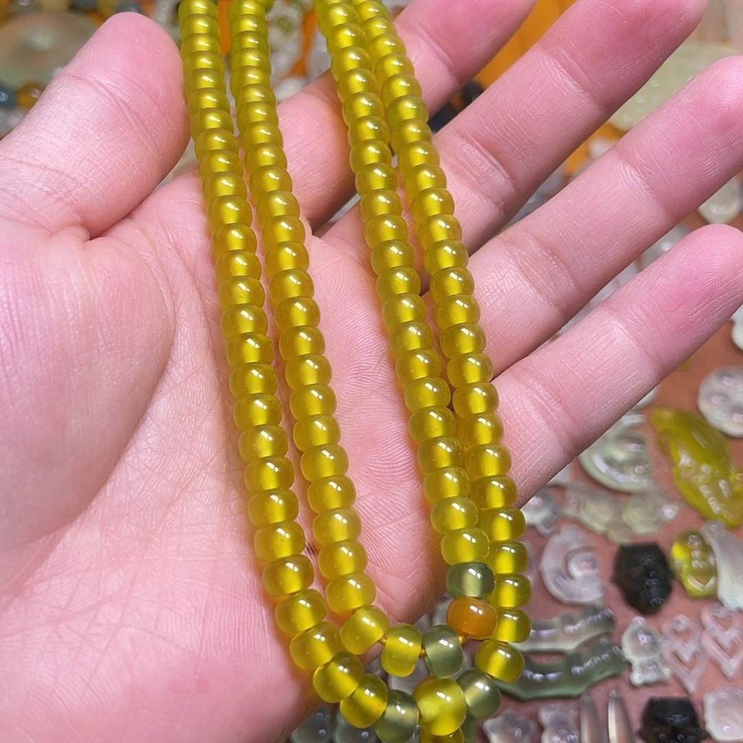 蛇纹石玉吊坠未镶嵌老****天