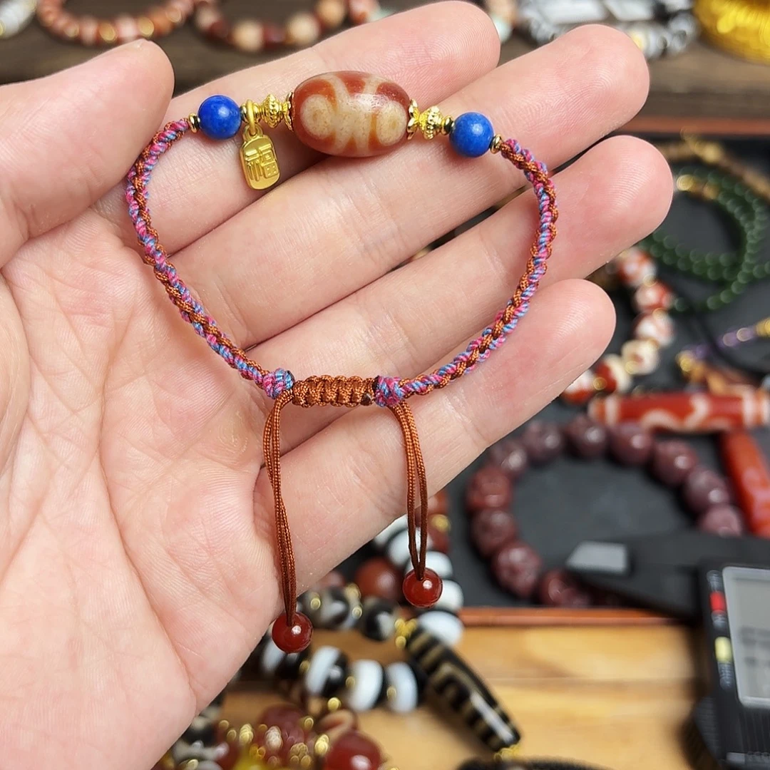 玛瑙/玉髓合金手链浮力