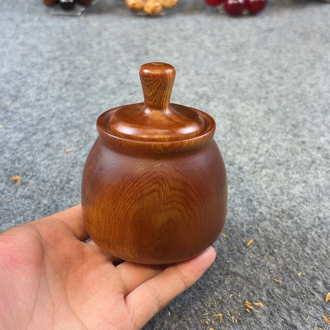 崖柏太行崖柏精品茶叶罐黑糖料