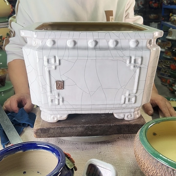 砚***泳坤堂石湾花盆陶瓷