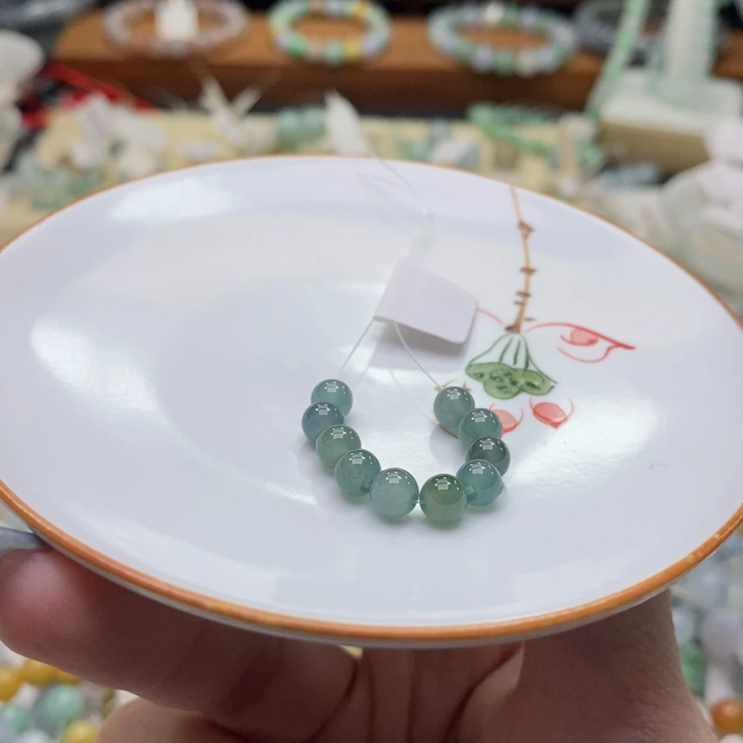 未镶嵌手链翡翠翡翠d372卡4.9