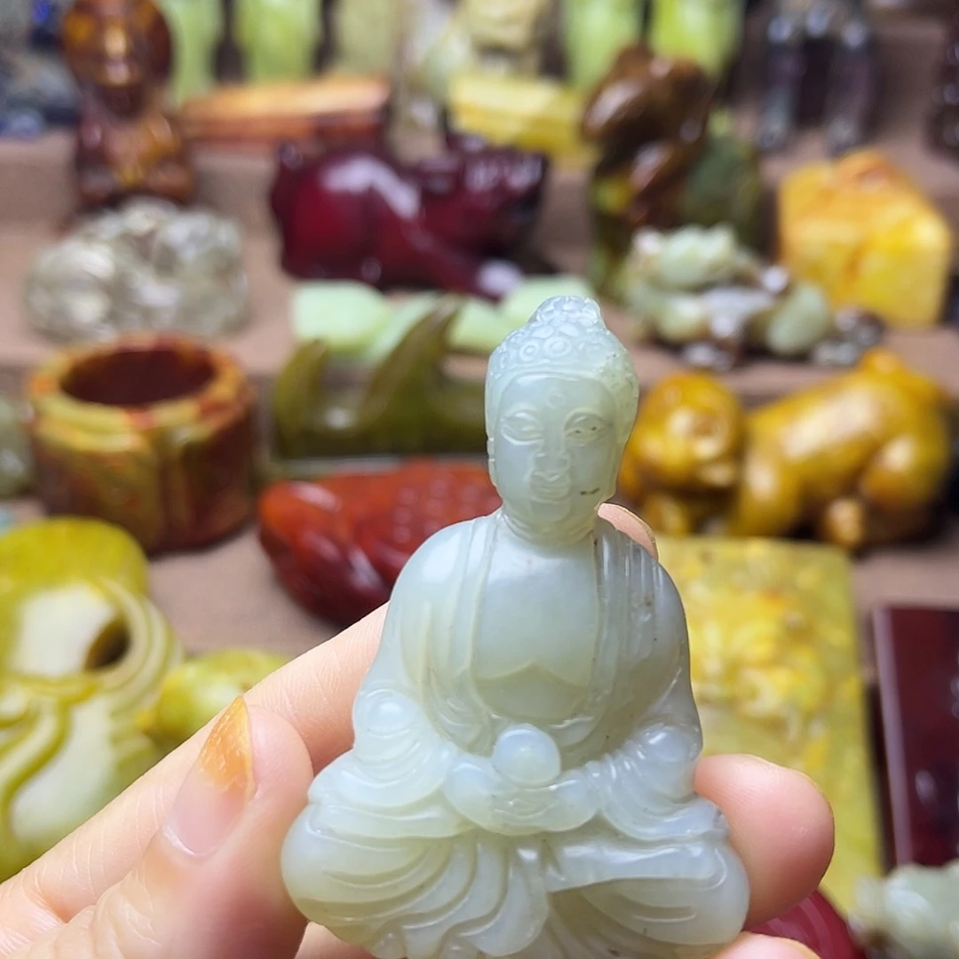 白玉菩提吊坠78。。