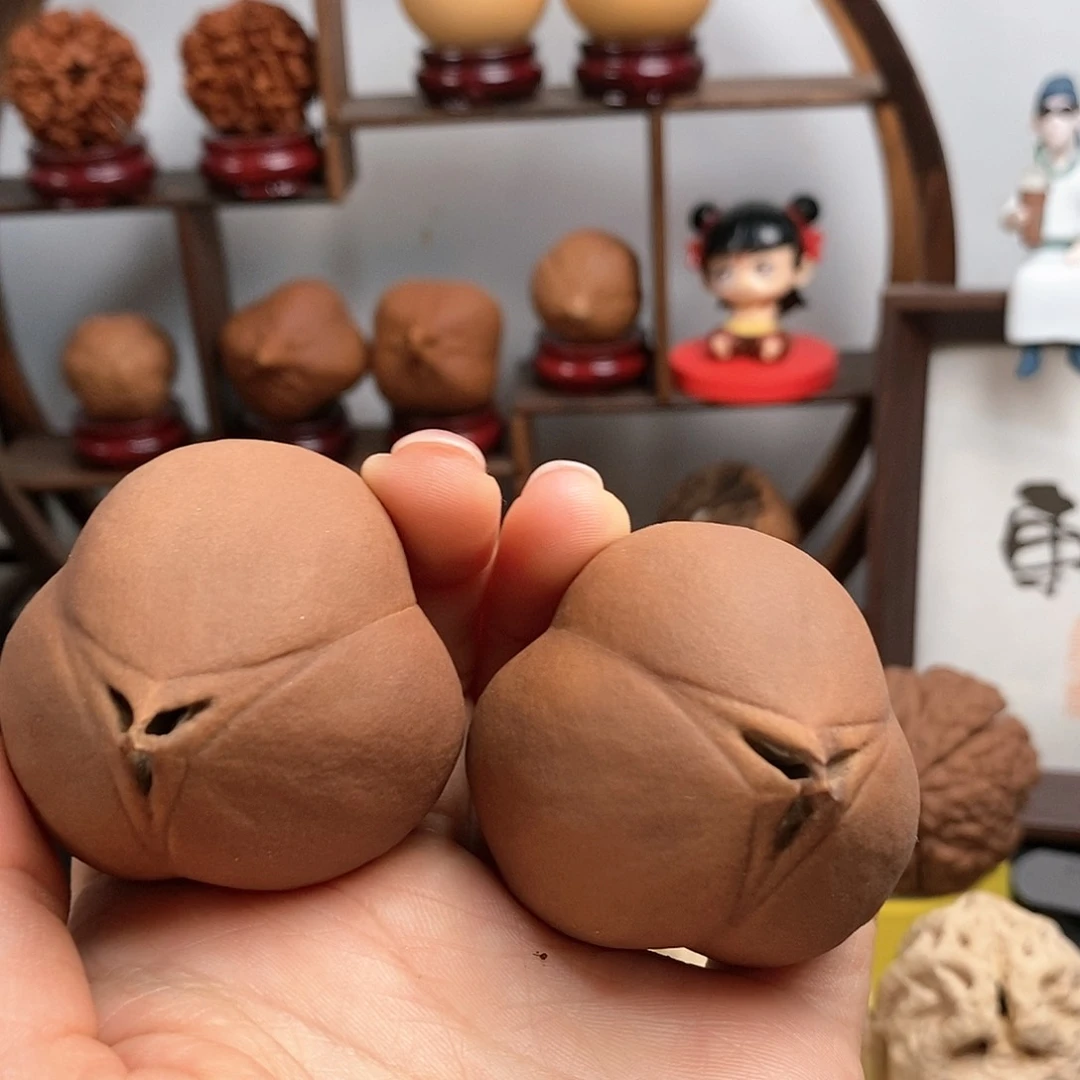 文玩核桃把件唯*橄榄裂48不退不换