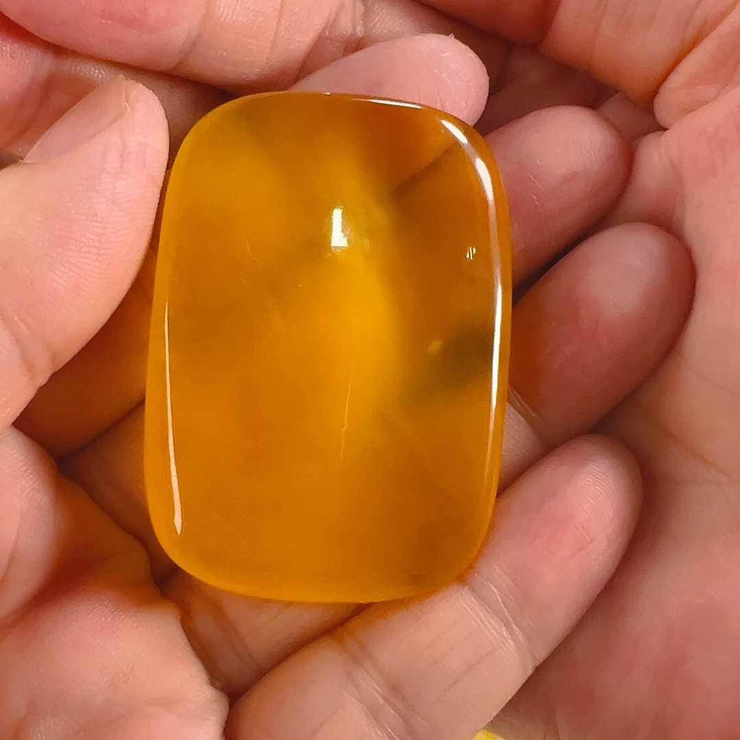 蜜蜡未镶嵌颈饰琥珀蜜蜡俄料蜜糖红平安无事牌