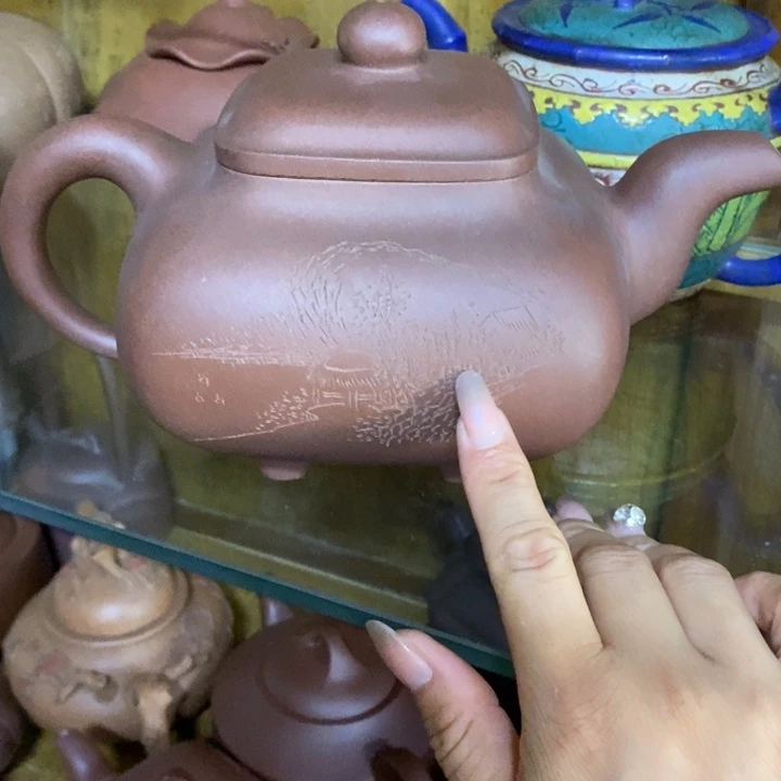 鹰***哥茶壶紫砂紫砂家用陶瓷茶具套装