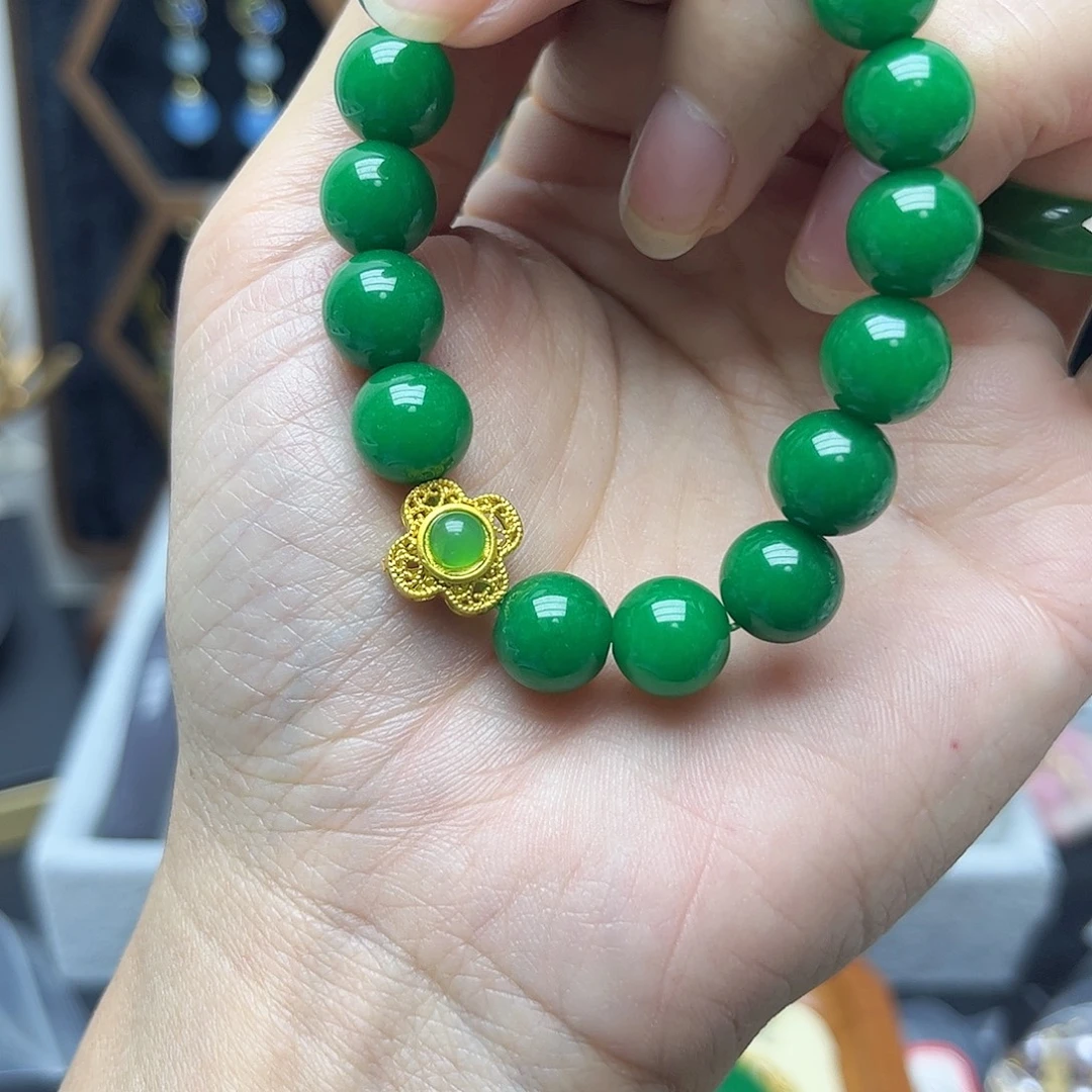 翡翠未镶嵌手链手链