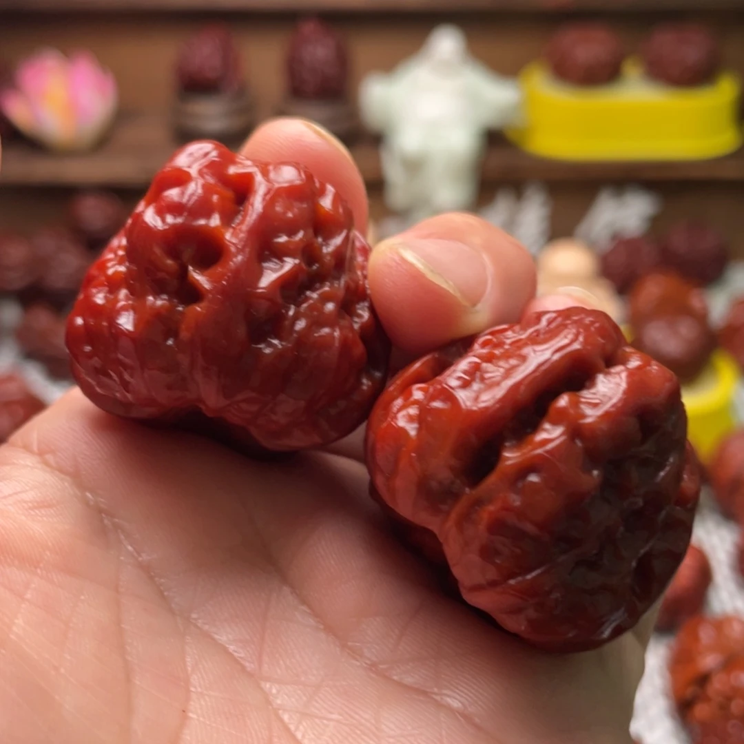 吊坠文玩核桃文玩核桃 手把件 蛤蟆头