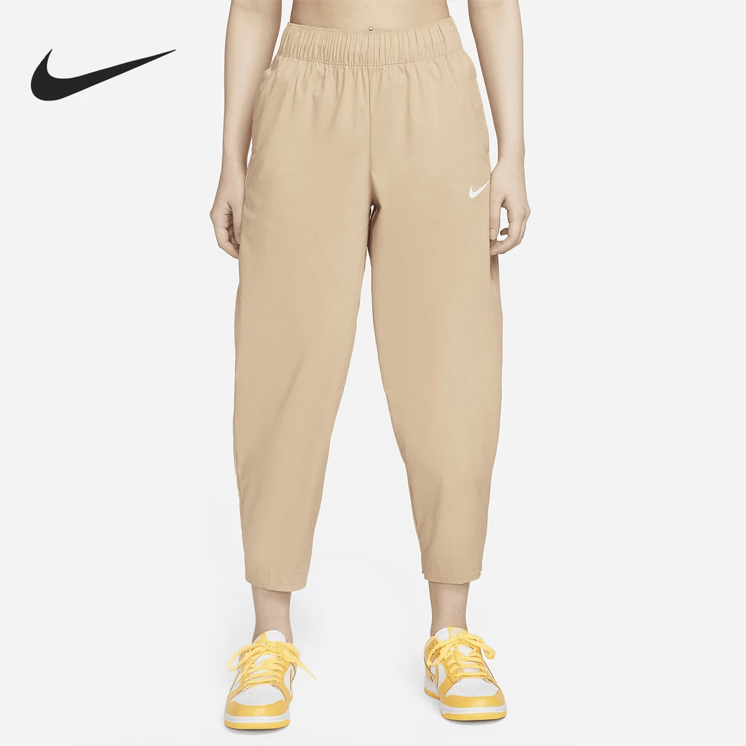 Nike/耐克正品夏季女子跑步健身训练收口七分裤DD5976-200