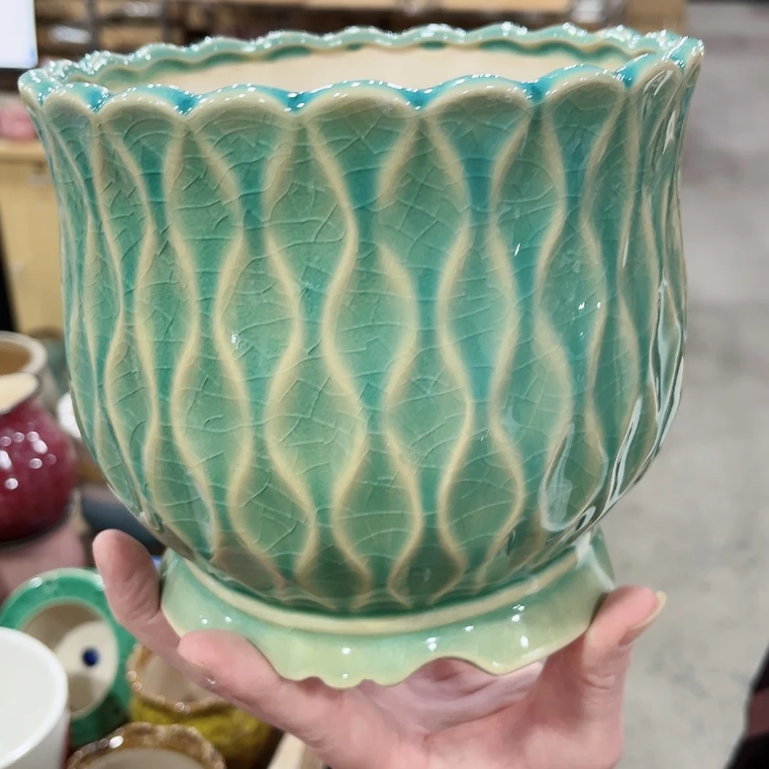 【闪购商品】陶瓷陶瓷多肉植物花盆