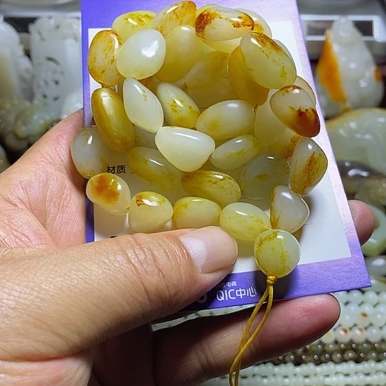 和田玉未镶嵌颈饰李*阳