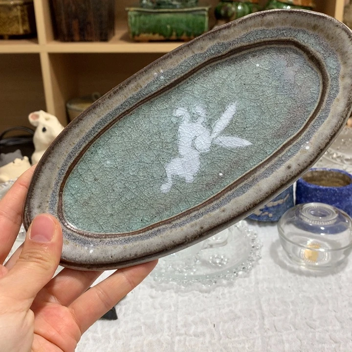 保持热爱 自由快乐陶器